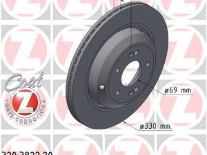 Disc frana ZIMMERMANN 320.3822.20 – KIA | AutoRival
