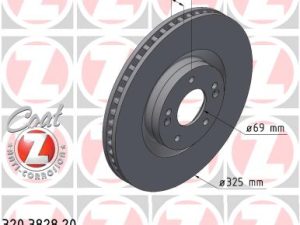 Disc frana ZIMMERMANN 320.3828.20 – KIA | AutoRival