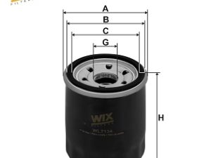 Filtru ulei WIX FILTERS WL7134 – KIA | AutoRival