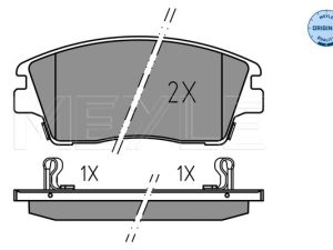 Set placute frana MEYLE 025 223 2917 – KIA | AutoRival