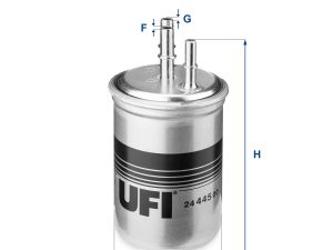 Filtru combustibil UFI 24.445.00 – KIA | AutoRival