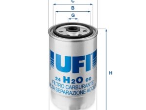 Filtru combustibil UFI 24.H2O.00 – KIA | AutoRival