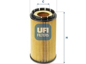 Filtru ulei UFI 25.053.00 – KIA | AutoRival