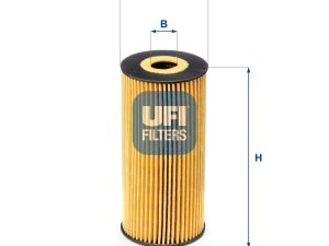 Filtru ulei UFI 25.166.00 – KIA | AutoRival