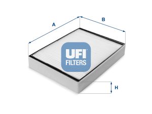 Filtru aer habitaclu UFI 53.077.00 – KIA | AutoRival