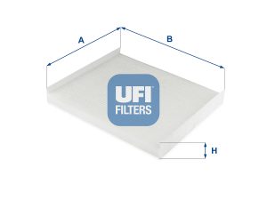 Filtru aer habitaclu UFI 53.331.00 – KIA | AutoRival