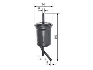 Filtru combustibil BOSCH 0 450 905 970