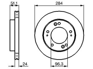 Disc frana BOSCH 0 986 479 020