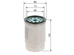Filtru combustibil BOSCH 1 457 434 511