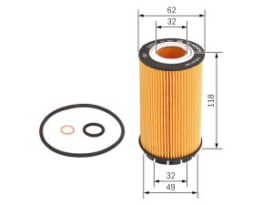 Filtru ulei BOSCH F 026 407 069