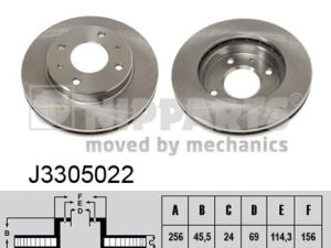 Disc frana NIPPARTS J3305022 – KIA | AutoRival