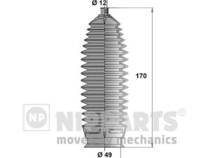 Ansamblu burduf directie NIPPARTS N2840507 – KIA | AutoRival