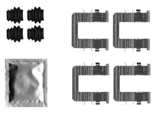 Set accesorii placute frana TEXTAR 82550700 – KIA | AutoRival