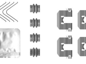 Set accesorii placute frana TEXTAR 82553600 – KIA | AutoRival