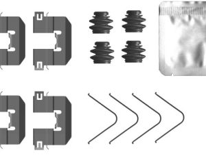 Set accesorii placute frana TEXTAR 82556300 – KIA | AutoRival