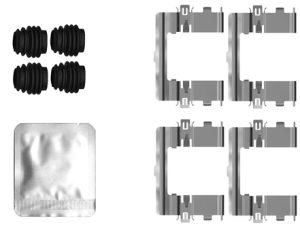 Set accesorii placute frana TEXTAR 82564000 – KIA | AutoRival