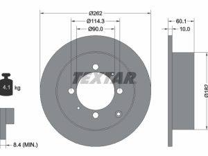 Disc frana TEXTAR 92104000 – KIA | AutoRival
