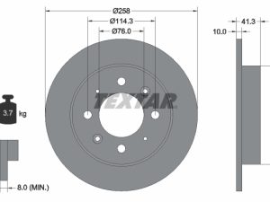 Disc frana TEXTAR 92134303 – KIA | AutoRival