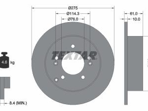Disc frana TEXTAR 92185803 – KIA | AutoRival
