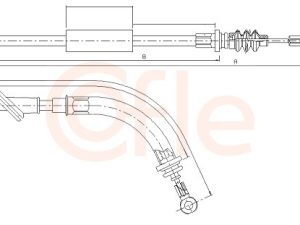 Cablu frana de parcare COFLE 17.6000 – KIA | AutoRival