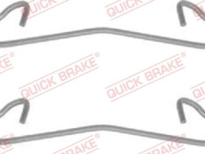 Set accesorii placute frana QUICK BRAKE 109-1121 – KIA | AutoRival