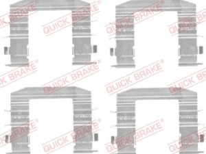 Set accesorii placute frana QUICK BRAKE 109-1708 – KIA | AutoRival