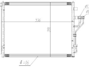 Condensator climatizare MTR 13054451 – KIA | AutoRival