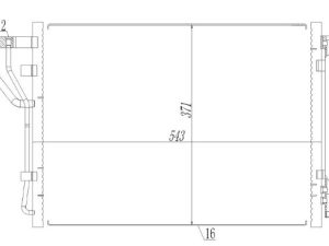 Condensator climatizare MTR 13054741 – KIA | AutoRival