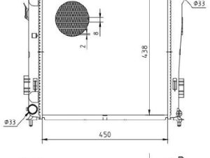Radiator racire motor MTR 13054808 – KIA | AutoRival