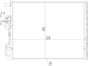 Condensator climatizare MTR 13054826 – KIA | AutoRival