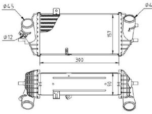Intercooler compresor MTR 13054881 – KIA | AutoRival