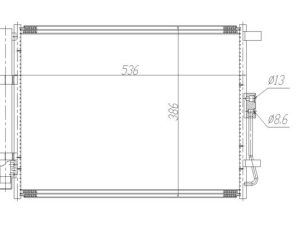 Condensator climatizare QWP WAC443