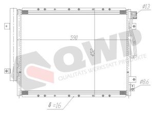 Condensator climatizare QWP WAC522