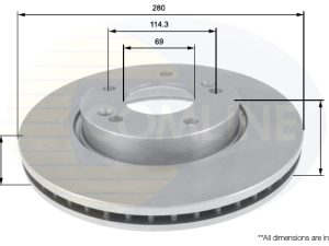 Disc frana COMLINE ADC1098V – KIA | AutoRival