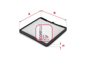 Filtru aer habitaclu SOFIMA S 3116 C – KIA | AutoRival