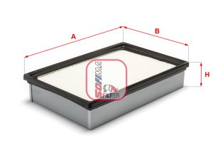 Filtru aer SOFIMA S 3130 A – KIA | AutoRival
