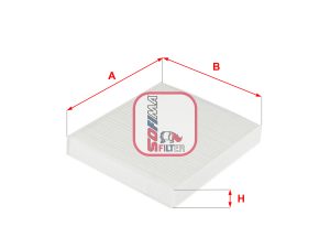 Filtru aer habitaclu SOFIMA S 3261 C – KIA | AutoRival
