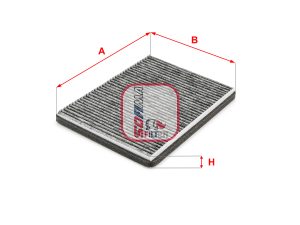 Filtru aer habitaclu SOFIMA S 4272 CA – KIA | AutoRival