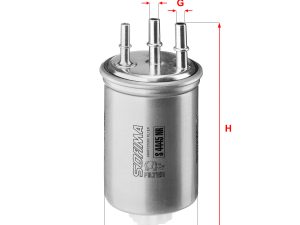Filtru combustibil SOFIMA S 4445 NR – KIA | AutoRival