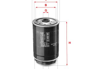 Filtru combustibil SOFIMA S 4468 NR – KIA | AutoRival