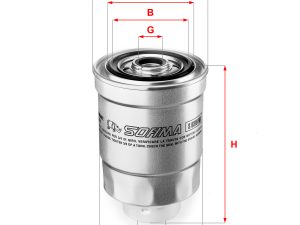 Filtru combustibil SOFIMA S 9310 NR – KIA | AutoRival