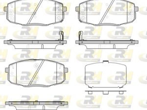 Set placute frana ROADHOUSE 21038.12 – KIA | AutoRival