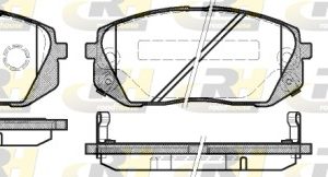 Set placute frana ROADHOUSE 21302.02 – KIA | AutoRival