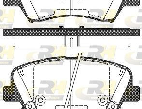 Set placute frana ROADHOUSE 21412.32 – KIA | AutoRival