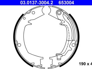Set saboti frana frana de mana ATE 03.0137-3004.2 – KIA | AutoRival