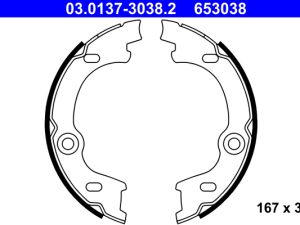 Set saboti frana frana de mana ATE 03.0137-3038.2 – KIA | AutoRival