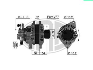 Alternator ERA 210381A – KIA | AutoRival
