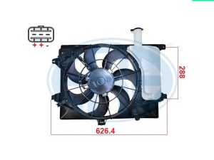 Ventilator radiator ERA 352135 – KIA | AutoRival