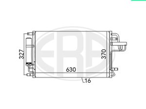 Condensator climatizare ERA 667101 – KIA | AutoRival