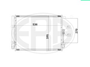 Condensator climatizare ERA 667193 – KIA | AutoRival